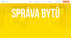 Desktop Screenshot of bytova-sprava.cz